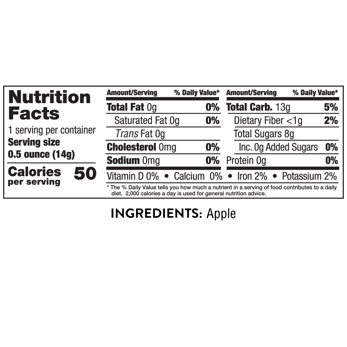 Apple Chips Snack Packs