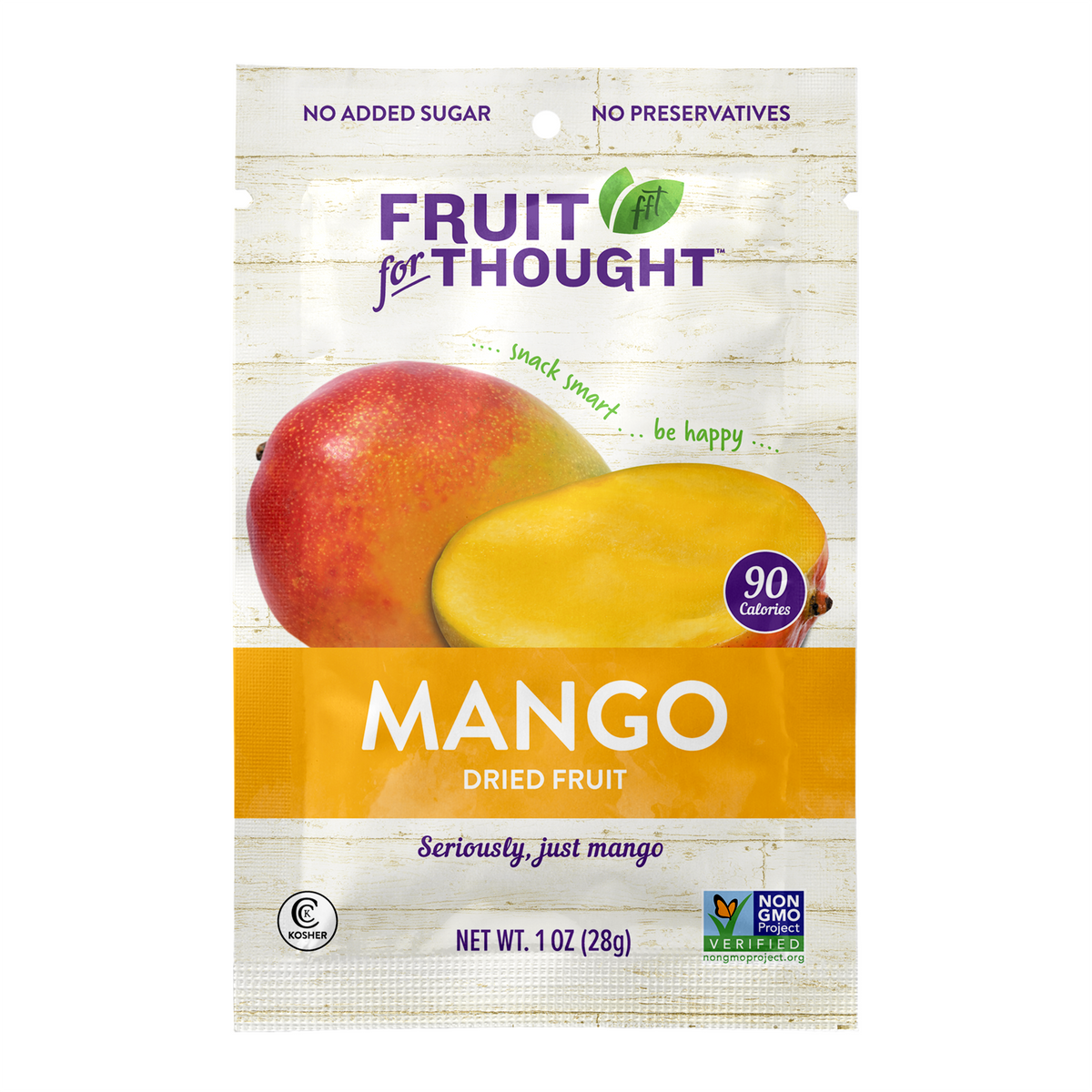 Dried Mango Snack Packs & Multi-Serving Bags