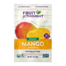 Load image into Gallery viewer, Organic Dried Mango Snack Packs & Multi-Serving Bags