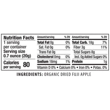 Load image into Gallery viewer, Organic Dried Apple Snack Packs & Multi-Serving Bags
