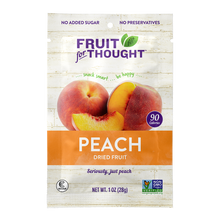 Load image into Gallery viewer, Dried Peach Snack Packs & Multi-Serving Bags