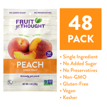 Load image into Gallery viewer, Dried Peach Snack Packs & Multi-Serving Bags