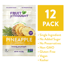 Load image into Gallery viewer, Dried Pineapple Snack Packs & Multi-Serving Bags