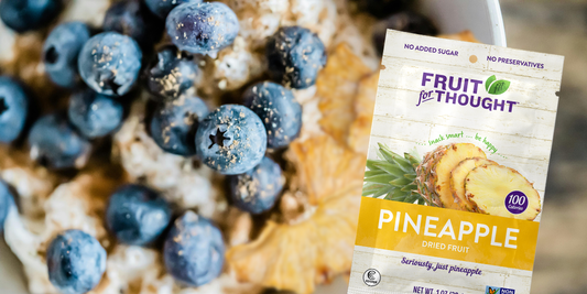 Blueberry Pineapple Overnight Oats Recipe