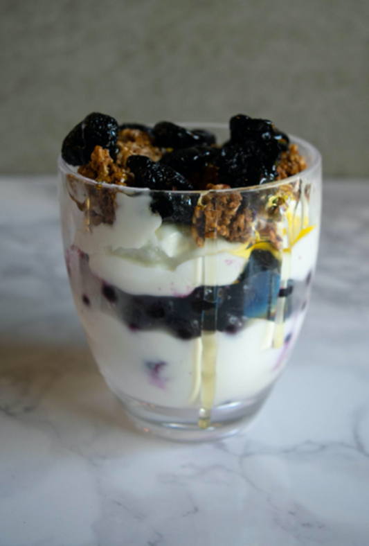 Dried Cherries Parfait