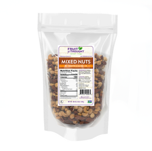 Premium Roasted Salted Mixed Nuts Multi-Serving Bags