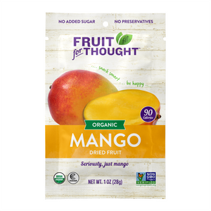 Organic Dried Mango Snack Packs & Multi-Serving Bags