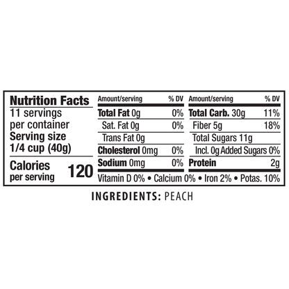 Dried Peach Snack Packs & Multi-Serving Bags