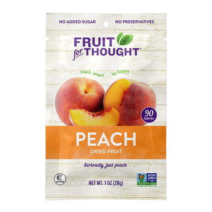 Dried Peach Snack Packs & Multi-Serving Bags