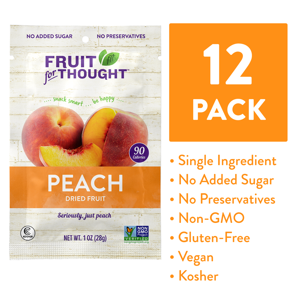 Dried Peach Snack Packs & Multi-Serving Bags