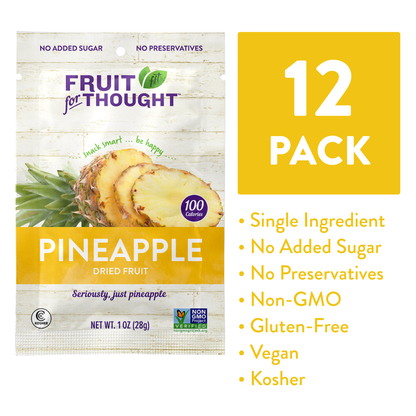 Dried Pineapple Snack Packs & Multi-Serving Bags