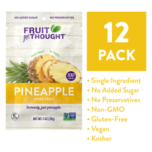 Load image into Gallery viewer, Dried Pineapple Snack Packs &amp; Multi-Serving Bags